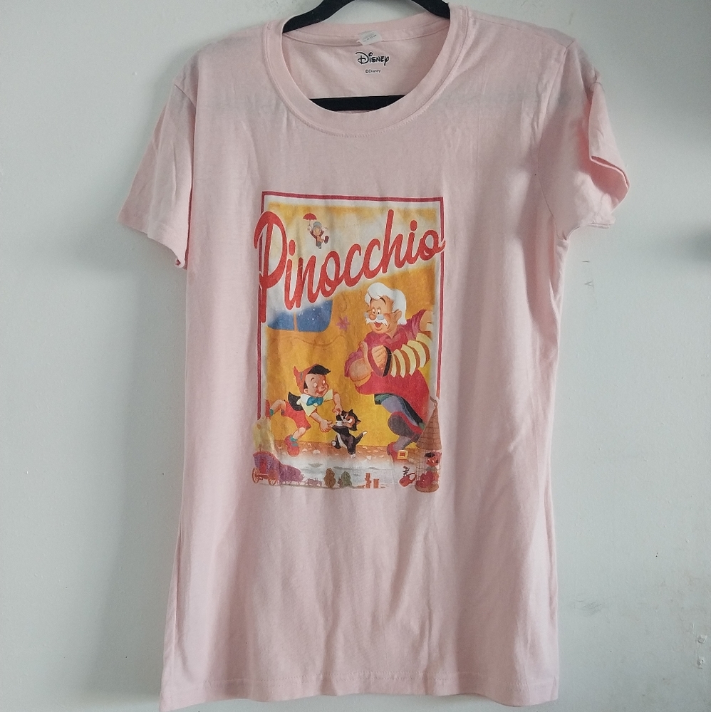 Pinocchio Pin Tshirt